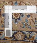 handgeknüpfter Orienteppich Essfahan aus Persien Maß 163x108 cm