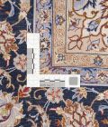 handgeknüpfter Orienteppich Essfahan aus Persien Maß 245x159 cm