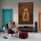 handgeknüpfter Orienteppich Istanbul aus Türkei Maß 195x138 cm