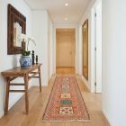 handgewebter Sumackkelim Afschar-Tabii aus Persien Maß 206x60 cm