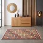 handgewebter Sumackkelim Afschar-Tabii aus Persien Maß 200x104 cm