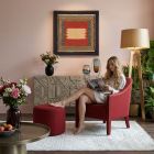 handgewebter Sumackkelim Afschar-Tabii aus Persien Maß 82x78 cm