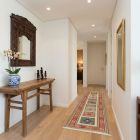 handgewebter Sumackkelim Afschar-Tabii aus Persien Maß 210x52 cm