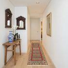 handgewebter Sumackkelim Afschar-Tabii aus Persien Maß 205x55 cm