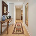 handgewebter Sumackkelim Afschar-Tabii aus Persien Maß 183x53 cm