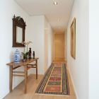 handgewebter Sumackkelim Afschar-Tabii aus Persien Maß 193x53 cm