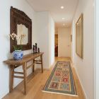 handgewebter Sumackkelim Afschar-Tabii aus Persien Maß 195x54 cm