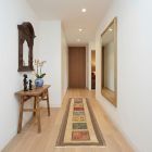 handgewebter Sumackkelim Afschar-Tabii aus Persien Maß 190x52 cm