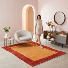 handgeknüpfter Orienteppich Amalehbaft aus Persien Maß 261x213 cm