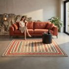 handgewebter Sumackkelim Afschar-Tabii aus Persien Maß 257x254 cm