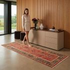 handgeknüpfter Orienteppich Ghadimi aus Persien Maß 255x88 cm