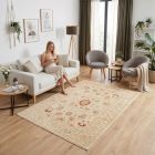 handgeknüpfter Orienteppich Ferahan aus Afghanistan Maß 198x145 cm