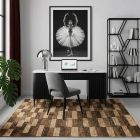 handgeknüpfter Orienteppich Amalehbaft aus Persien Maß 192x155 cm