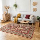 handgeknüpfter Orienteppich Ferahan-Bachtiari aus Afghanistan Maß 208x137 cm