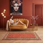 handgewebter Sumackkelim Afschar-Tabii aus Persien Maß 177x123 cm