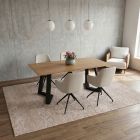 handgeknüpfter Orienteppich Eterno aus Indien Maß 300x197 cm