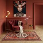 handgeknüpfter Orienteppich Kazak aus Kaukasus Maß 227x164 cm