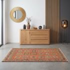 handgewebter Sumackkelim Afschar-Tabii aus Persien Maß 192x108 cm