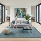 handgeknüpfter Orienteppich Eterno aus Indien Maß 376x266 cm