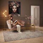 handgeknüpfter Orienteppich Eterno aus Indien Maß 273x174 cm