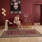 handgeknüpfter Orienteppich Derbent aus Dagestan Maß 215x136 cm