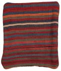 handgewebter Kelim Schahsawan-Kissen aus Persien Maß 50x45 cm