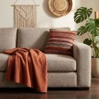 handgewebter Kelim Schahsawan-Kissen aus Persien Maß 40x45 cm