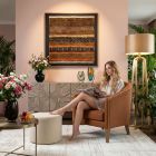 handgeknüpfter Orienteppich Bidjar-Novum aus Persien Maß 70x77 cm