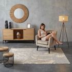 handgeknüpfter Orienteppich Eterno aus Indien Maß 182x138 cm