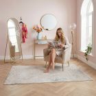 handgeknüpfter Orienteppich Eterno aus Indien Maß 180x125 cm