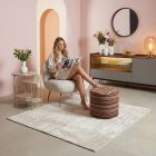 handgewebter Sumackkelim Schahsawan-Hocker aus Persien Maß 47x47 cm