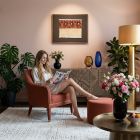 handgeknüpfter Orienteppich Bidjar-Novum aus Persien Maß 30x40 cm