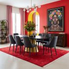 handgeknüpfter Orienteppich Gabbeh aus Persien Maß 348x258 cm