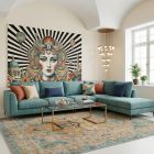 handgeknüpfter Orienteppich Ferahan-Novum aus Afghanistan Maß 317x245 cm