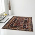 handgeknüpfter Orienteppich Schirwan aus Azerbaidjan Maß 161x129 cm