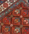 handgeknüpfter Orienteppich Kazak aus Kaukasus Maß 205x120 cm