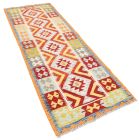 handgewebter Kelim Ghazghar aus Afghanistan Maß 250x91 cm