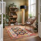 handgewebter Kelim Ghazghar aus Afghanistan Maß 139x101 cm