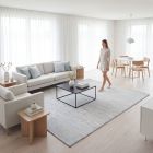 handgewebter Teppich mit Flor Eterno-Basic aus Indien Maß 302x246 cm