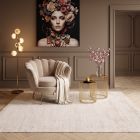 handgewebter Teppich mit Flor Eterno-Basic aus Indien Maß 250x202 cm