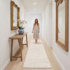 handgewebter Teppich mit Flor Eterno-Basic aus Indien Maß 294x82 cm