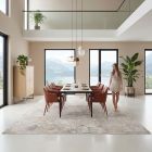 handgeknüpfter Orienteppich Eterno aus Indien Maß 432x300 cm