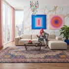 handgeknüpfter Orienteppich Keschan aus Persien Maß 410x290 cm