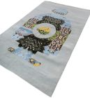 handgeknüpfter Orienteppich Eterno-Princess Pea aus Indien Maß 240x150 cm