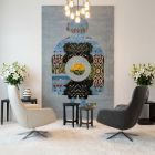 handgeknüpfter Orienteppich Eterno-Princess Pea aus Indien Maß 240x150 cm