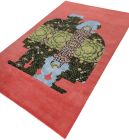 handgeknüpfter Orienteppich Eterno-Princess Pea aus Indien Maß 180x120 cm