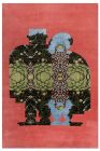 handgeknüpfter Orienteppich Eterno-Princess Pea aus Indien Maß 180x120 cm