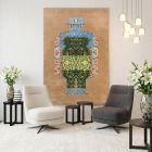 handgeknüpfter Orienteppich Eterno-Princess Pea aus Indien Maß 180x120 cm