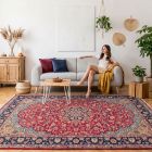 handgeknüpfter Orienteppich Essfahan aus Persien Maß 350x236 cm