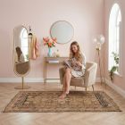 handgeknüpfter Orienteppich Schirwan aus Azerbaidjan Maß 183x110 cm